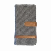 Flip etui mønstret Huawei P10 Lite brun