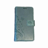ZTE BLADE A510 læder cover med kort lommer, blå