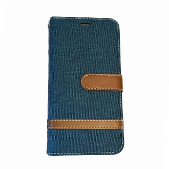Flip etui mønstret til Huawei P10 Lite blå