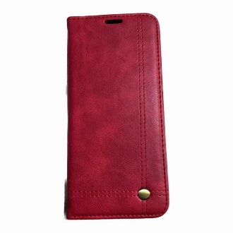 Flip cover Samsung Galaxy S8 plus med kort lomme Rød
