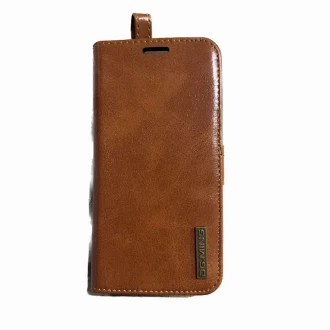2 i 1 flip cover til Iphone Xs / X Brun