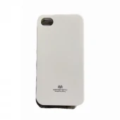 silikone cover Iphone 4S White 