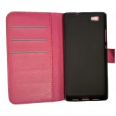 HUAWEI P8 Lite læder cover i retro stil, Pink