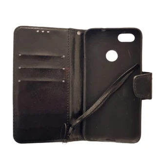 Til Huawei P9 lite mini flip cover sort