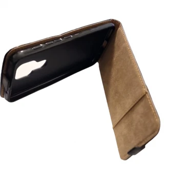 Vertikal flip etui til Motorola  G9 play sort