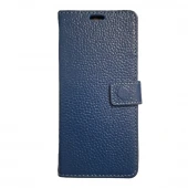 Flip cover Ægte Læder Honor 9 blå