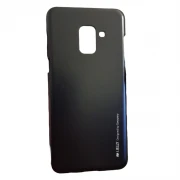Galaxy A8 2018 cover blød tpu Sort Mobilcovers