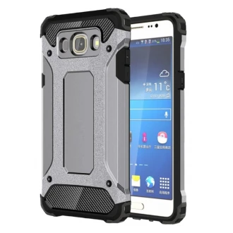 Viser armor case Galaxy J7 (2016) Grå Mobil tilbehør