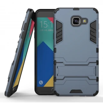 Samsung Galaxy A3 2017 cover hybrid armor mårk blå Mobiltelefon tilbehør