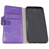 Flip cover Ægte Læder Honor 9 Lille