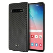 Mercedes læder case Samsung Galaxy S10 sort mobile tilbehør 
