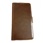 Vintage etui Samsung S10 Mørk Brun