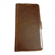 Mørk Brun Vintage etui Samsung S10 Mobil tilbehør