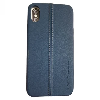 Iphone Xs Max cover classic blå Mobiltelefon tilbehør Leveso.dk