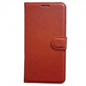 Moto Z2 Play flip cover med lommer rød