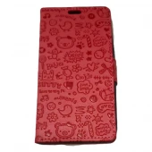 Flip cover Motorola Moto C Plus Pink