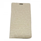 Flip cover Motorola Moto C Plus Hvid
