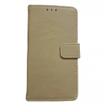Sony Xperia Z3 compact ægte læder flip cover Bage