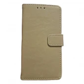 Sony Xperia Z3 compact ægte læder flip cover Bage