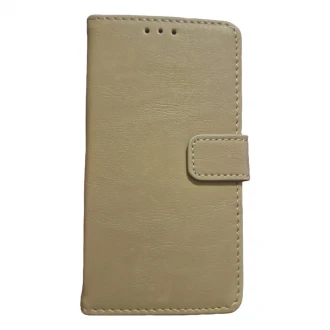 til Sony Xperia Z3 compact ægte læder flip cover Bage
