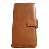 Mavo flip cover med lommer LG G6 brun