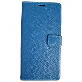 læder etui Motorola G8 Play blå