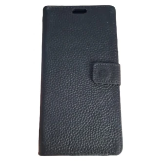 Elegant læder etui Motorola Moto G8 Play Sort