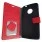 Flip cover Rød cartoon Moto E4 Plus Mobilcovers