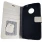 Flip cover Hvid cartoon Moto E4 Plus Mobilcovers
