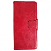 læder etui Motorola G8 Play Rød