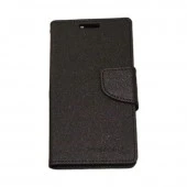 LG L70 klassisk flip cover Sort