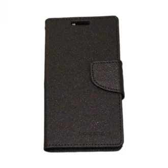 til LG L70 klassisk flip cover Sort