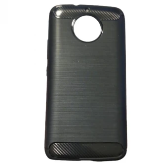 Sort C-style armor case Motorola Moto E4 Plus Mobil tilbehør