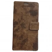 Klassisk flip cover med lommer Nokia 5 Brun