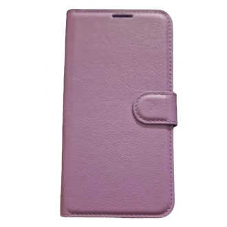 til Motorola Moto G5S flip cover med lommer Lilla
