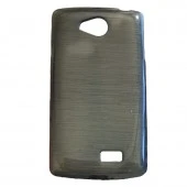 LG F60 tpu bag cover, grå