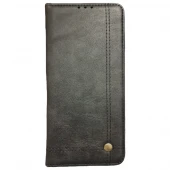 Læder flip cover Oneplus 7T Pro sort