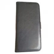 sort Læder flip cover Oneplus 7T Pro Mobil tilbehør