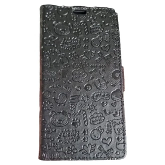 til Nokia 6 mobilcover med mønster Sort