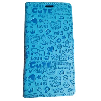 til Nokia 6 mobilcover med mønster Blå