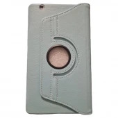Mediapad M3 lite 8 cover med rotation Lys Blå