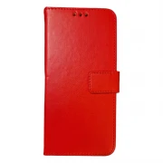 Hand Made flip cover iPhone 14 Plus Rød Mobil tilbehør