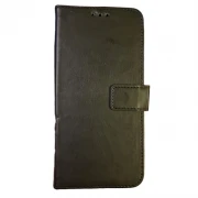 Hand Made flip cover iPhone 14 Plus sort Mobil tilbehør