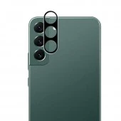 Green On Kamera Lens Cover til Samsung Galaxy S23 - Sort