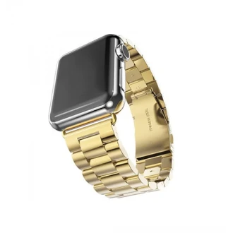 Klassisk stål rem Apple watch 38mm guld