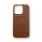 brun 2 i 1 læder pung cover Iphone 15 Pro Mobil tilbehør