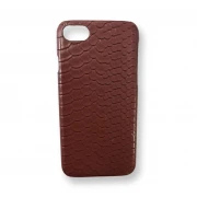 iPhone SE / 7 / 8 cover rød slangeskind