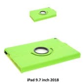 Ipad 9,7 2017-2018 cover rotation med stå funktion grøn