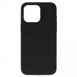 Silikone lite cover til Iphone 14 i moderne farver, sort