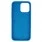 Iphone 14 silikone lite cover moderne farver blå mobile tilbehør